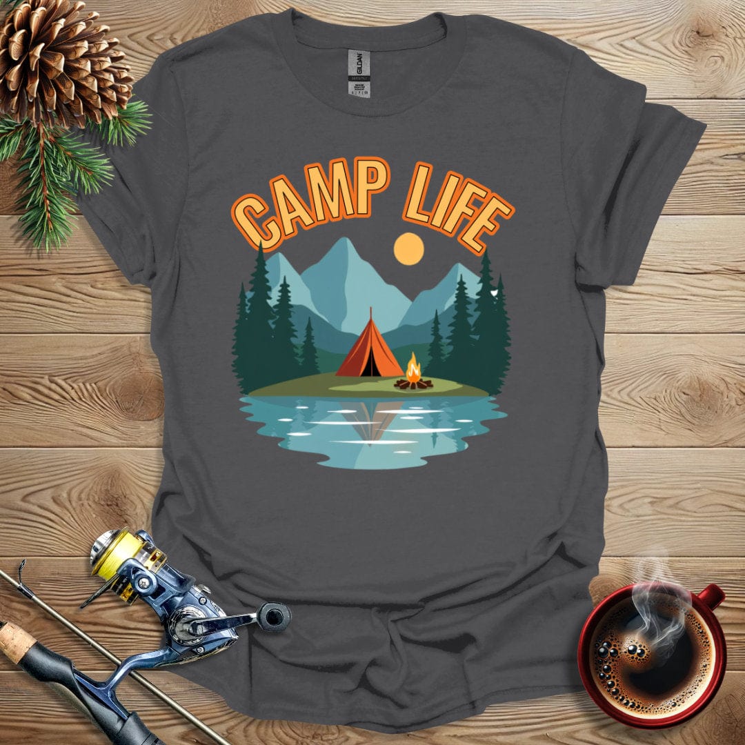 Printify T-Shirt Camp Life (Color) T-Shirt
