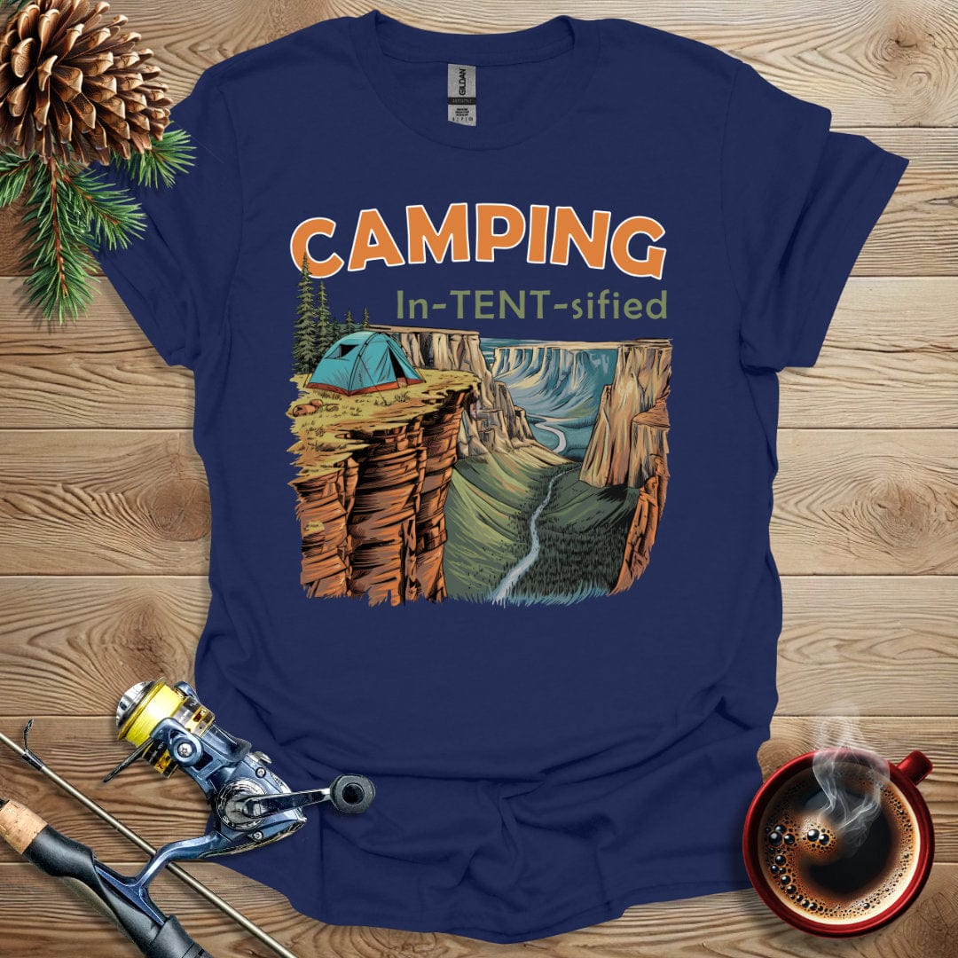 Printify T-Shirt Camping In-TENT-sified T-Shirt