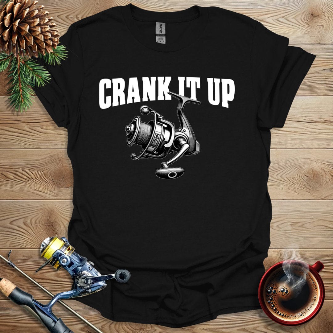 Printify T-Shirt Crank It Up T-Shirt