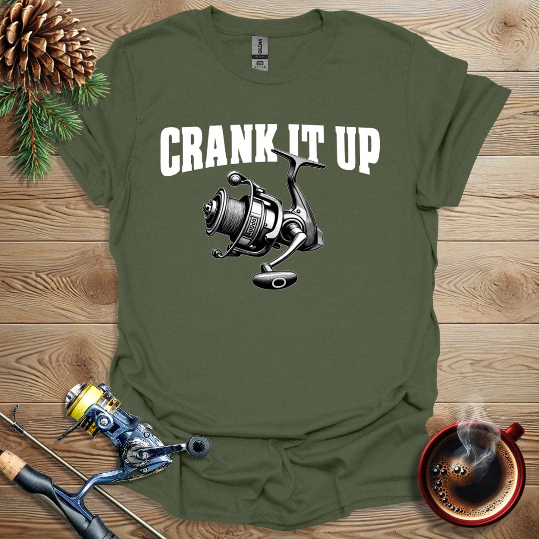 Printify T-Shirt Crank It Up T-Shirt