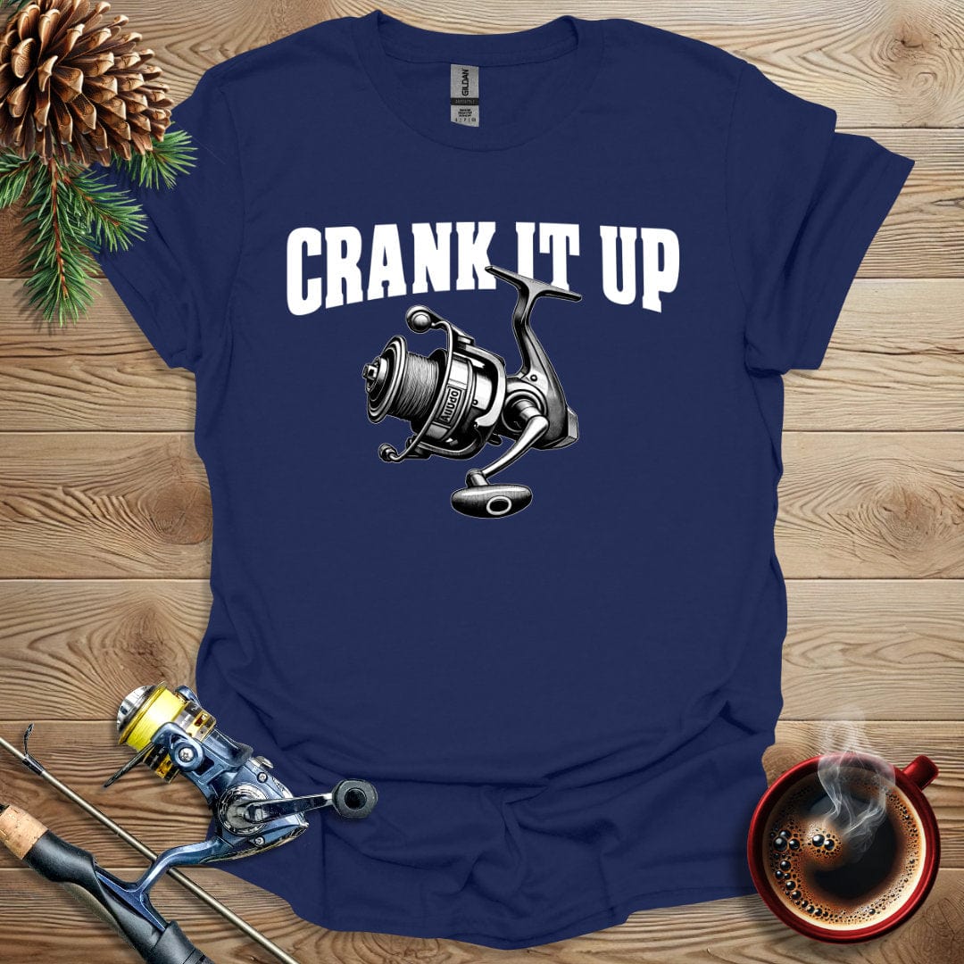 Printify T-Shirt Crank It Up T-Shirt