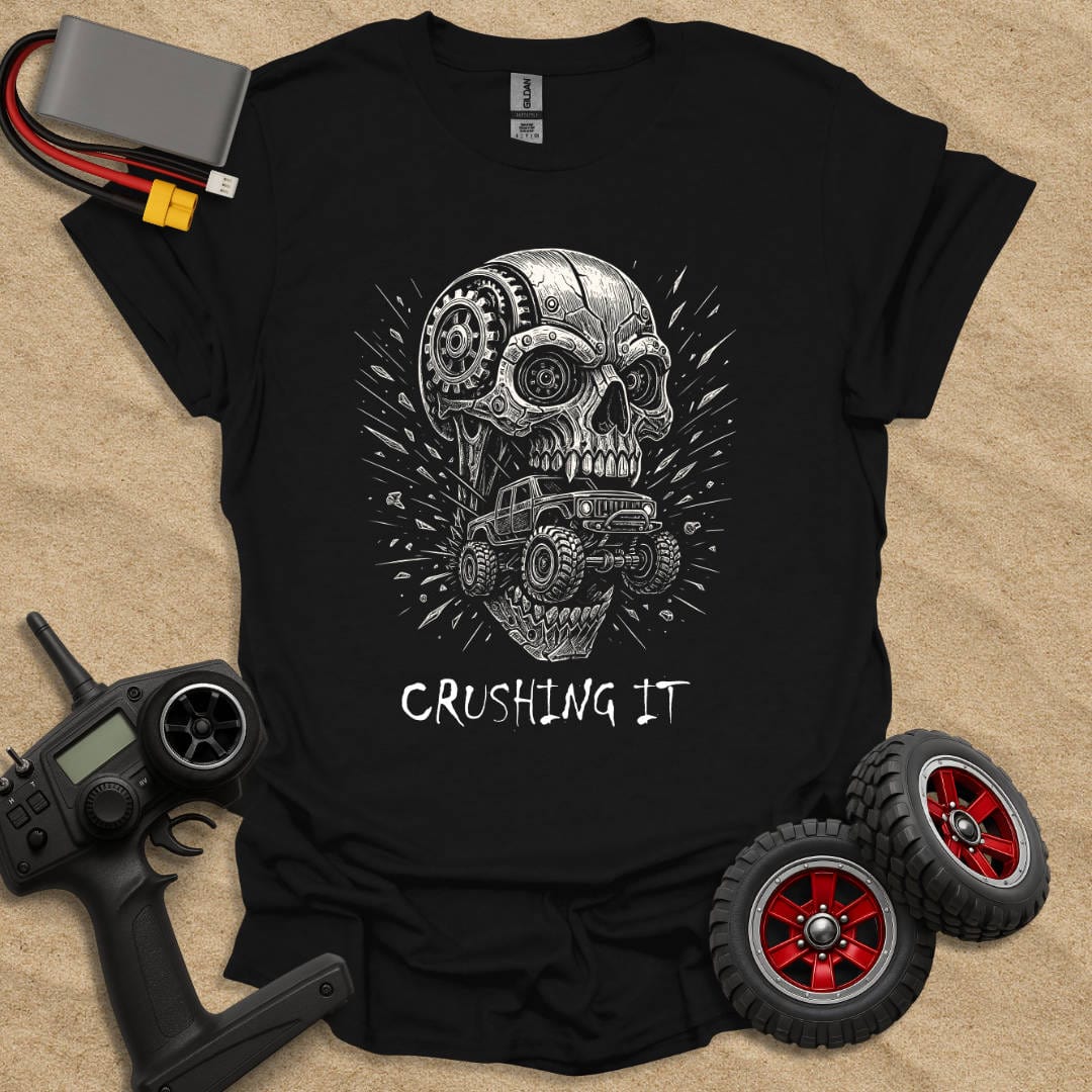 Printify T-Shirt Crushing It T-Shirt