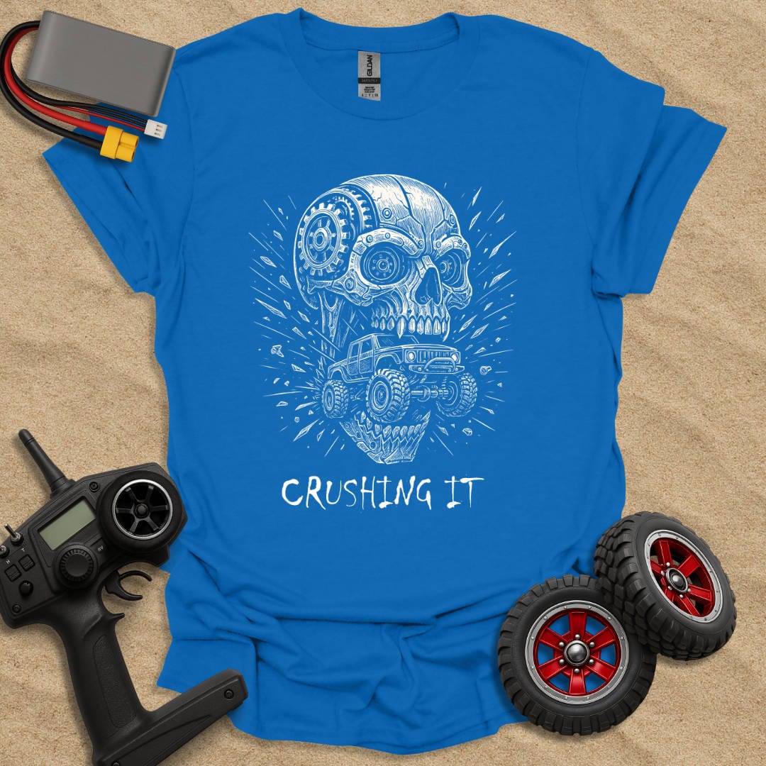 Printify T-Shirt Crushing It T-Shirt