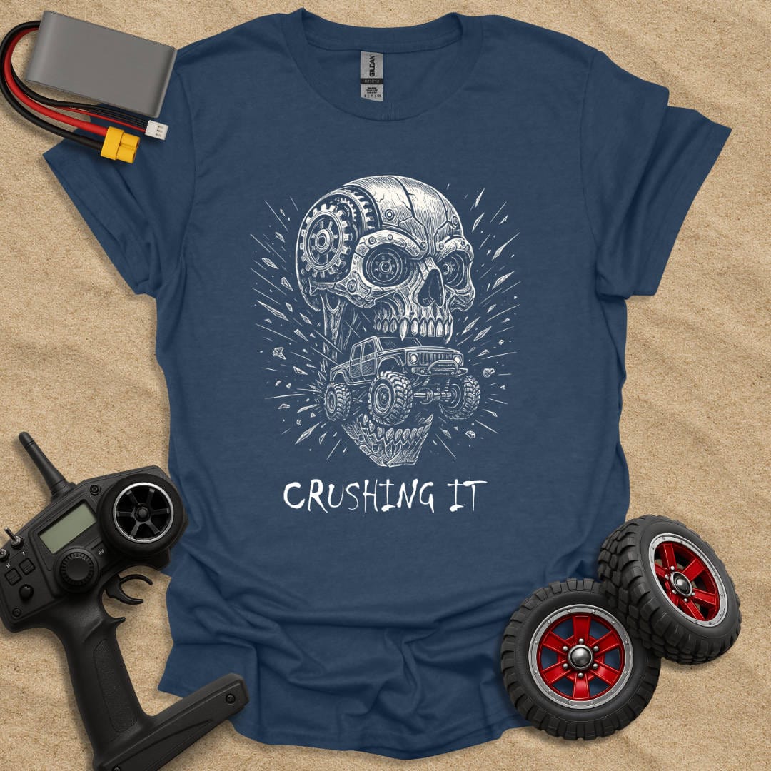 Printify T-Shirt Crushing It T-Shirt