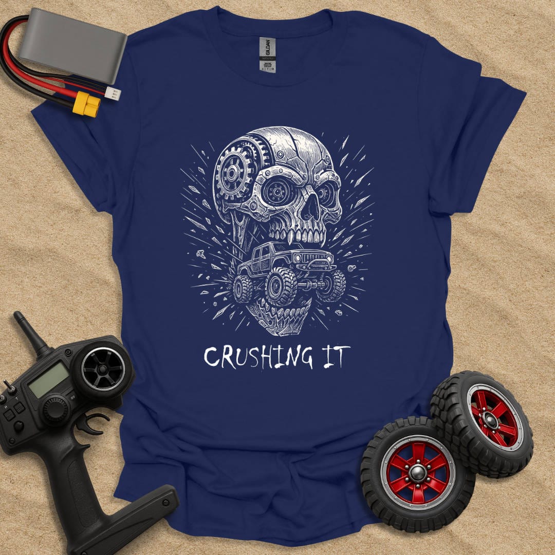 Printify T-Shirt Crushing It T-Shirt