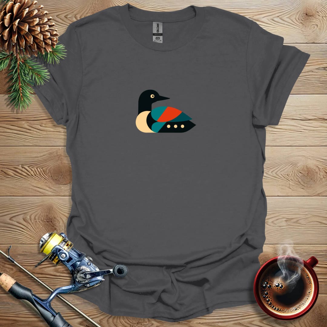 Printify T-Shirt Dark Heather / S Graphic Loon T-Shirt