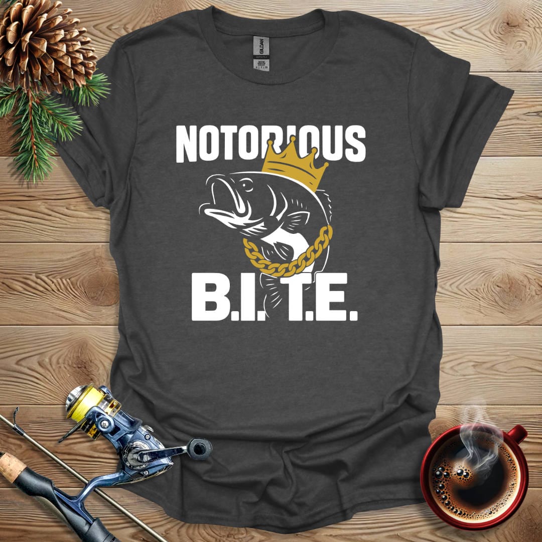 Printify T-Shirt Dark Heather / S Notorious BITE T-Shirt