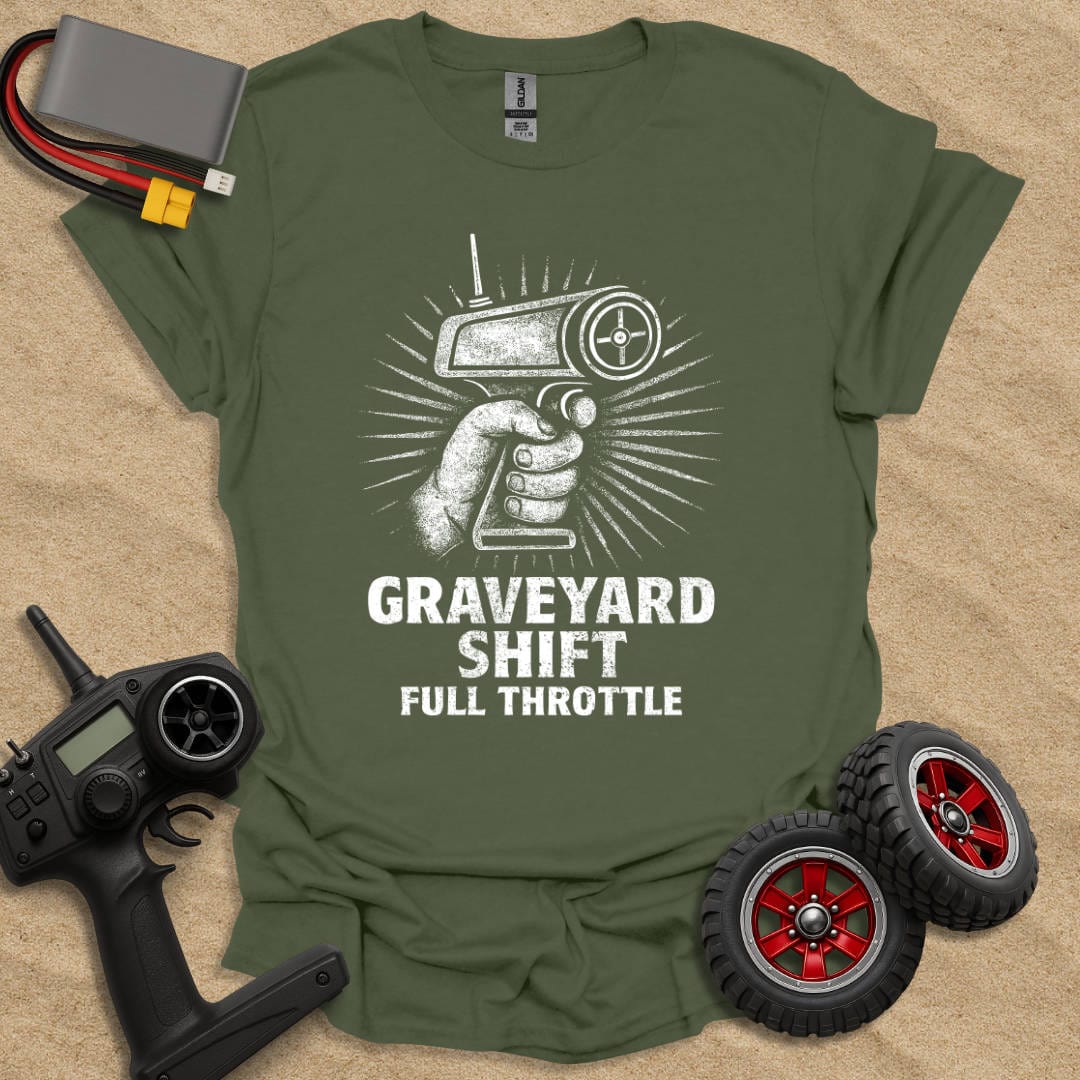 Printify T-Shirt Graveyard Shift T-Shirt