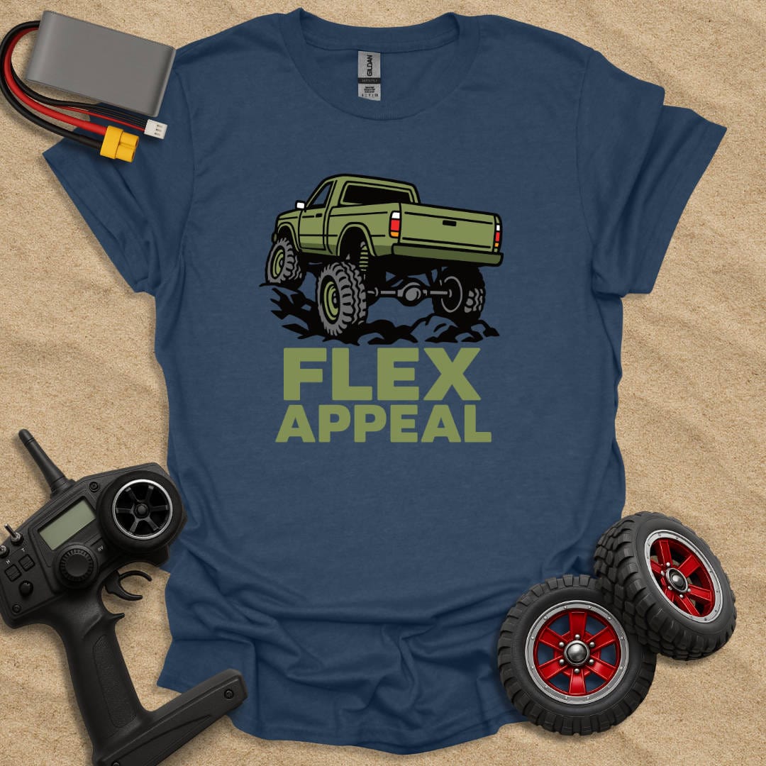 Printify T-Shirt Heather Navy / S Flex Appeal T-Shirt