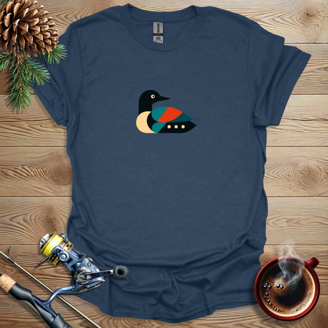 Printify T-Shirt Heather Navy / S Graphic Loon T-Shirt
