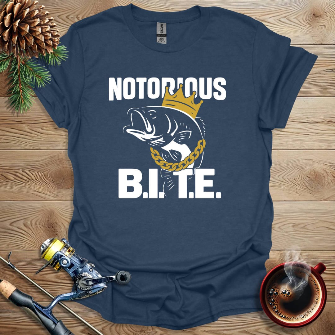 Printify T-Shirt Heather Navy / S Notorious BITE T-Shirt