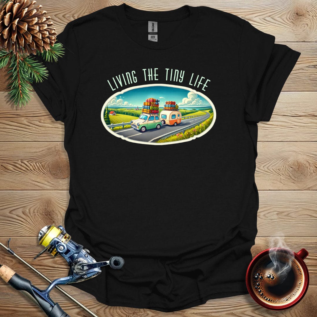 Printify T-Shirt Living The Tiny Life T-Shirt