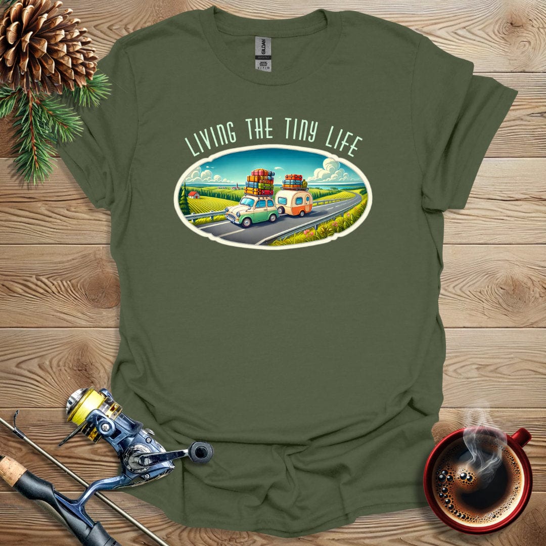 Printify T-Shirt Living The Tiny Life T-Shirt