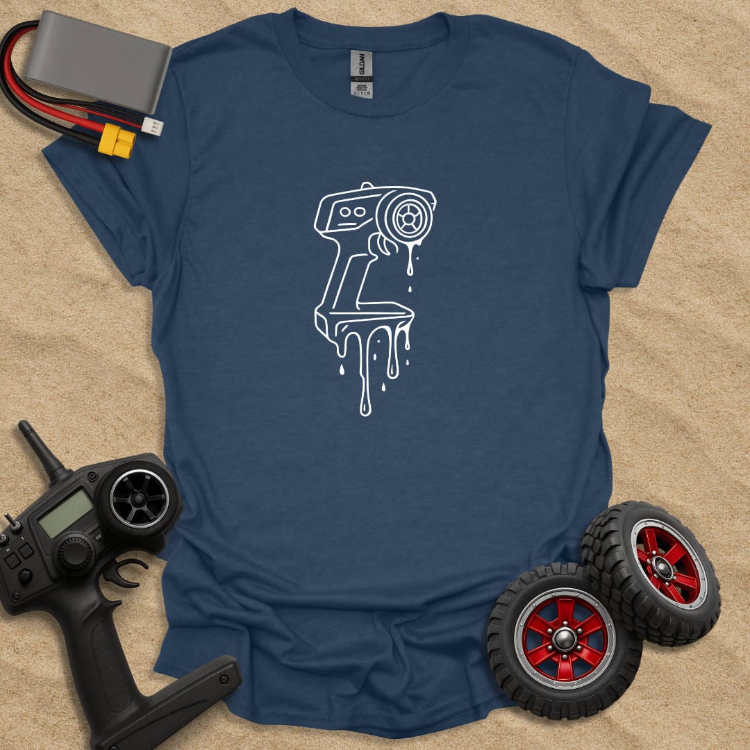 Printify T-Shirt Melting Remote T-Shirt