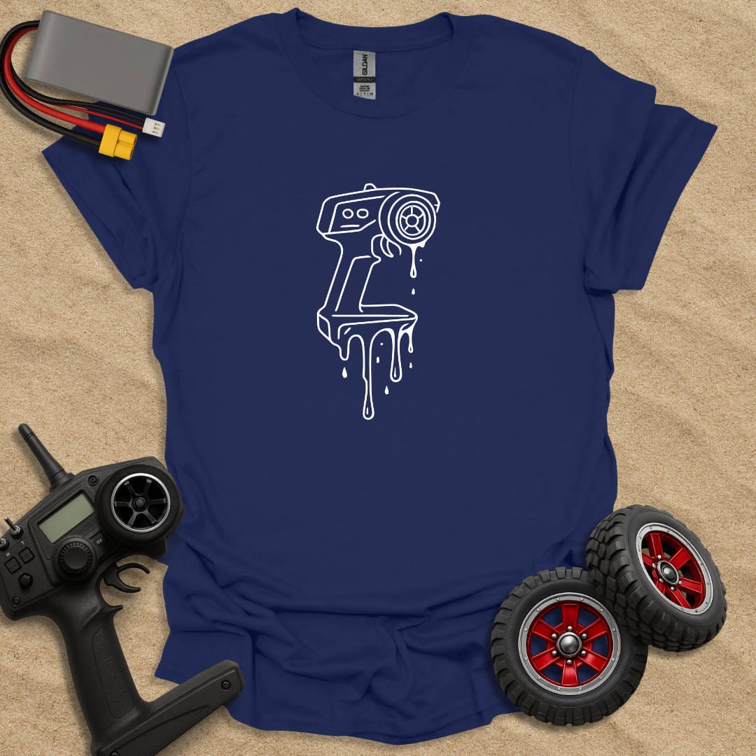 Printify T-Shirt Melting Remote T-Shirt