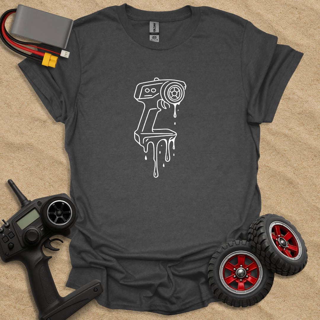 Printify T-Shirt Melting Remote T-Shirt
