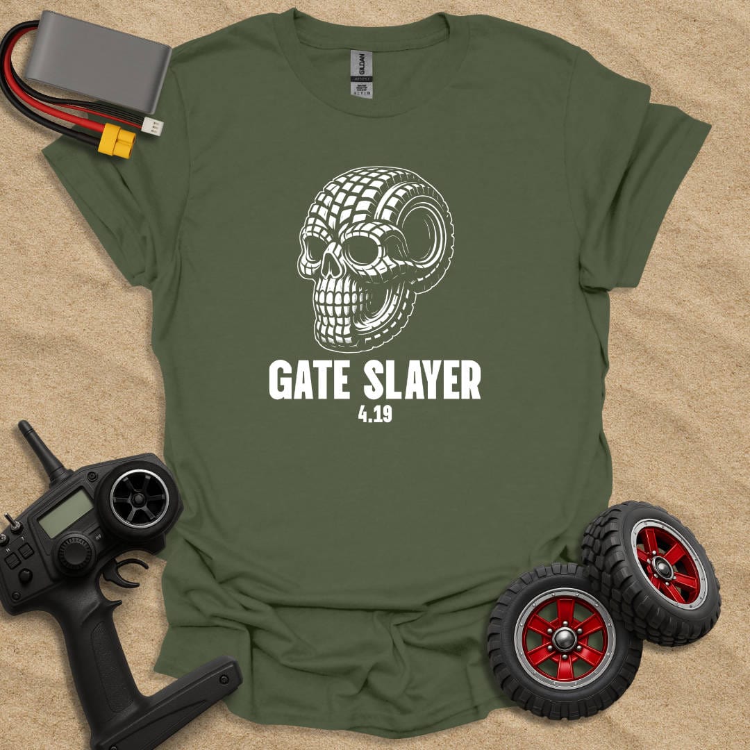 Printify T-Shirt Military Green / S Gate Slayer T-Shirt