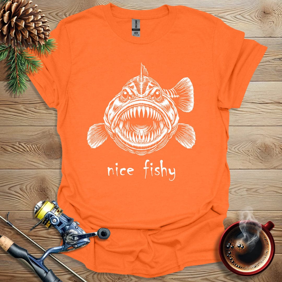 Printify T-Shirt Nice Fishy T-Shirt