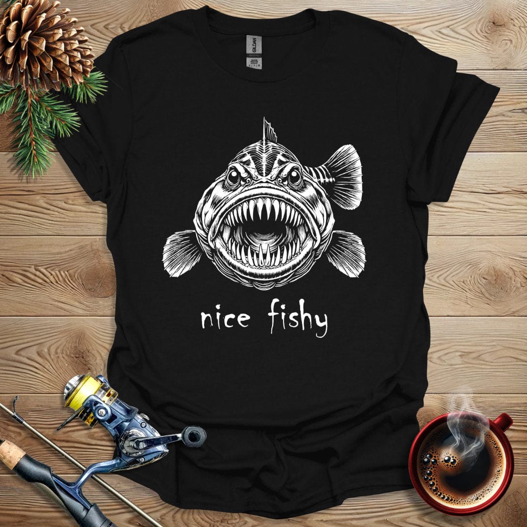 Printify T-Shirt Nice Fishy T-Shirt