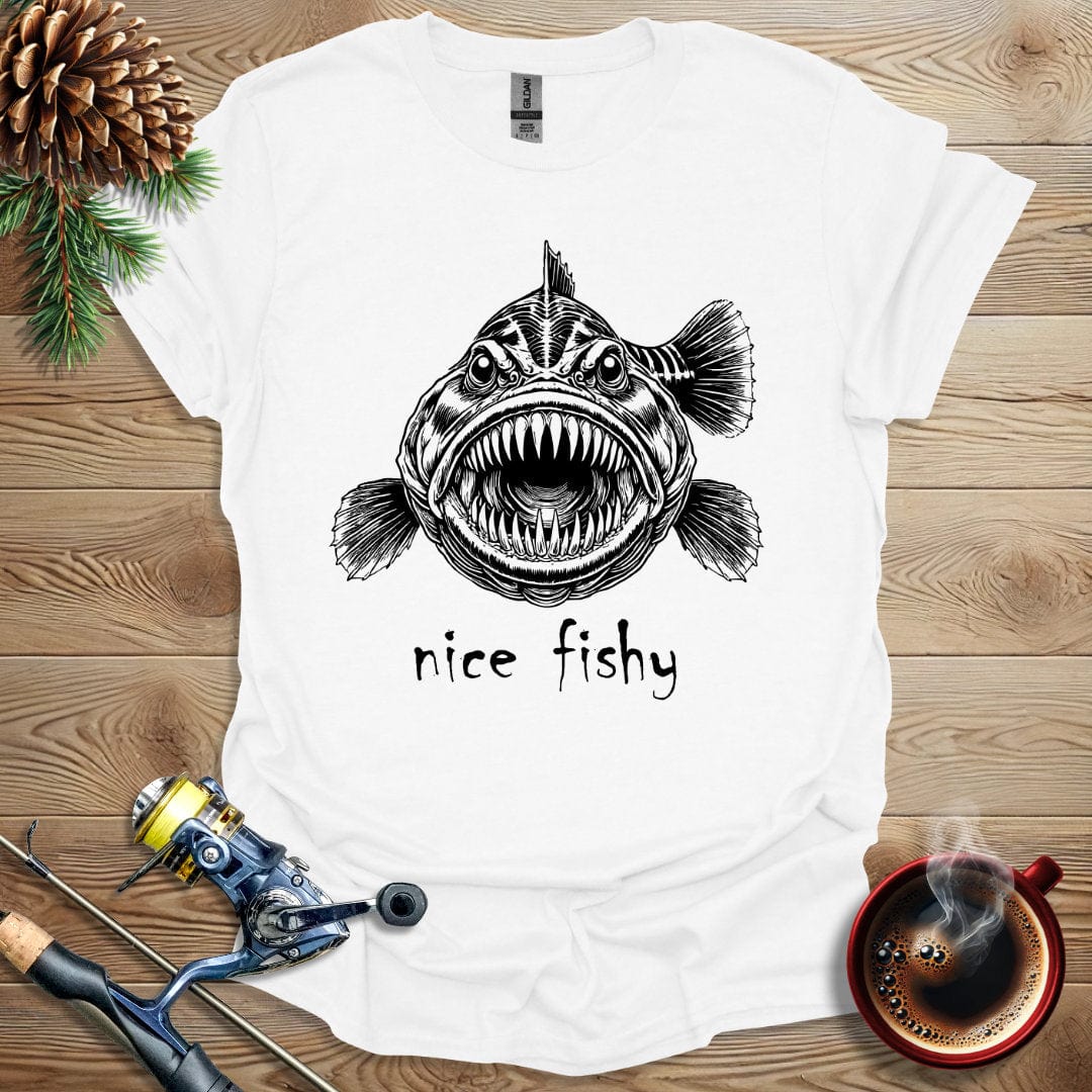 Printify T-Shirt Nice Fishy T-Shirt
