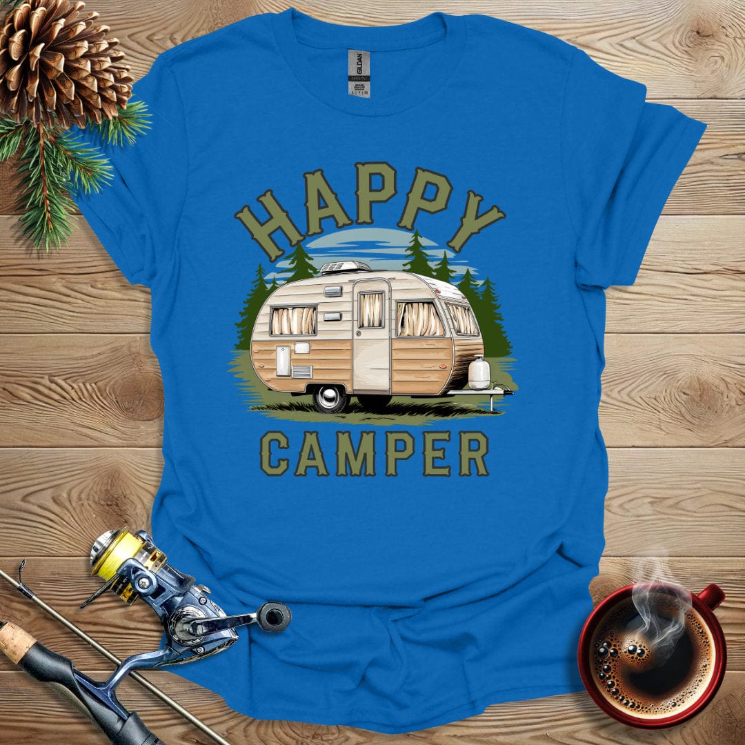 Printify T-Shirt Royal / S Happy Camper_Color T-Shirt
