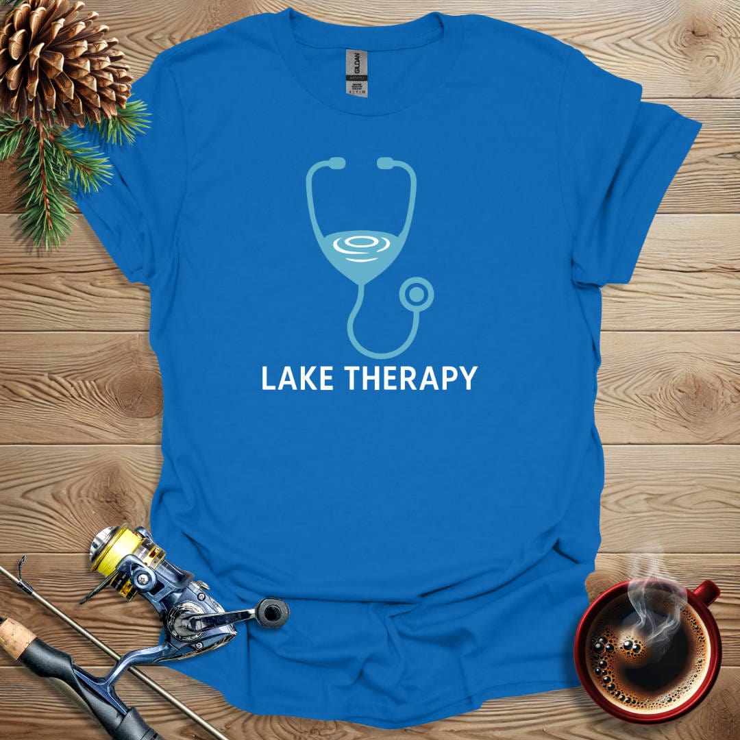 Printify T-Shirt Royal / S Lake Therapy T-Shirt
