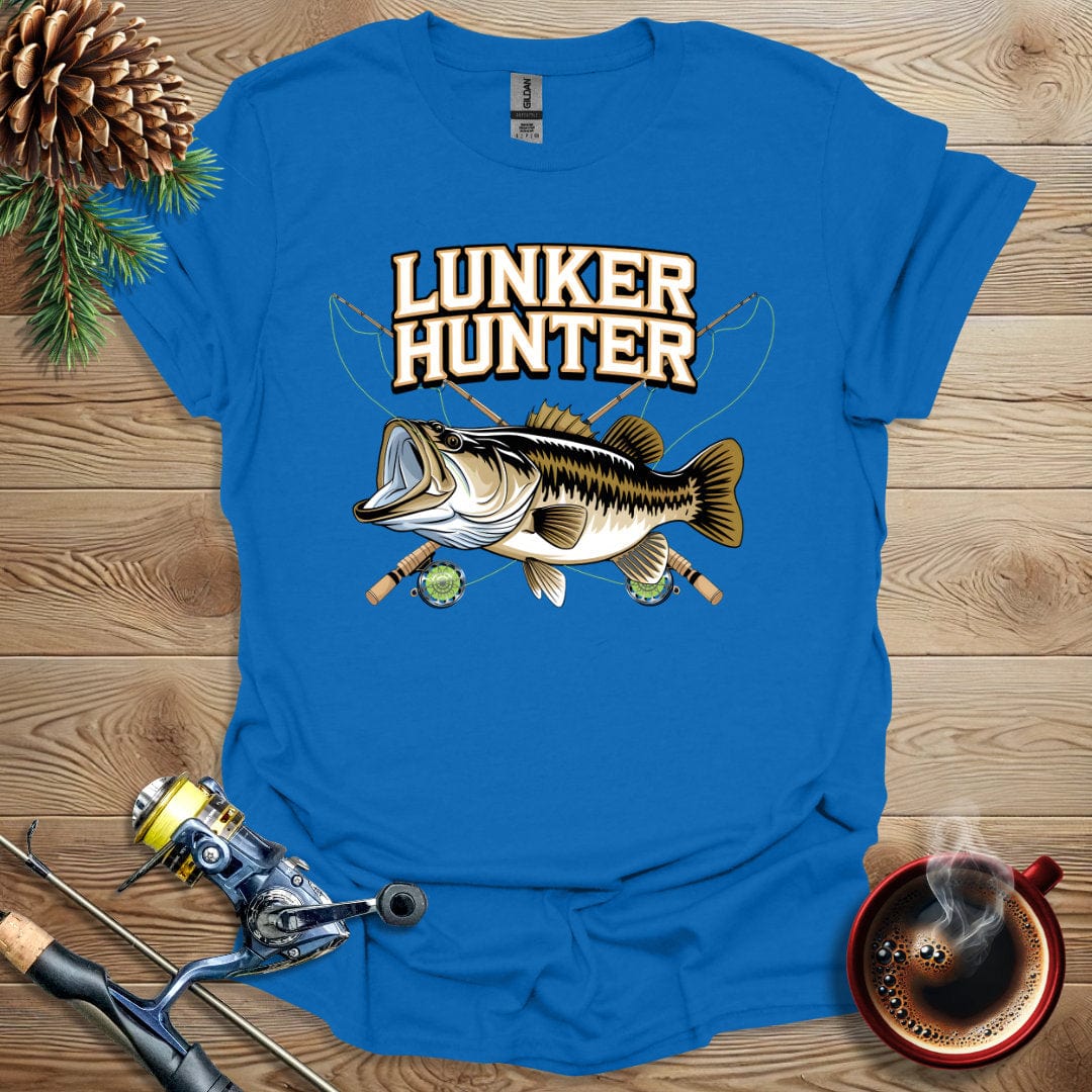 Printify T-Shirt Royal / S Lunker Hunter T-Shirt