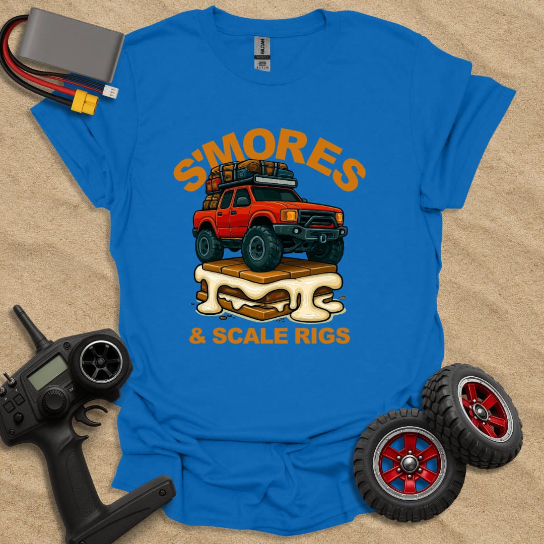 Printify T-Shirt Royal / S S'mores & Trail Rigs T-Shirt