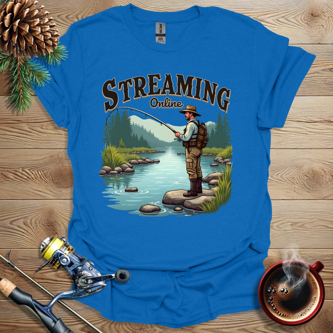 Printify T-Shirt Royal / S Streaming Online T-Shirt