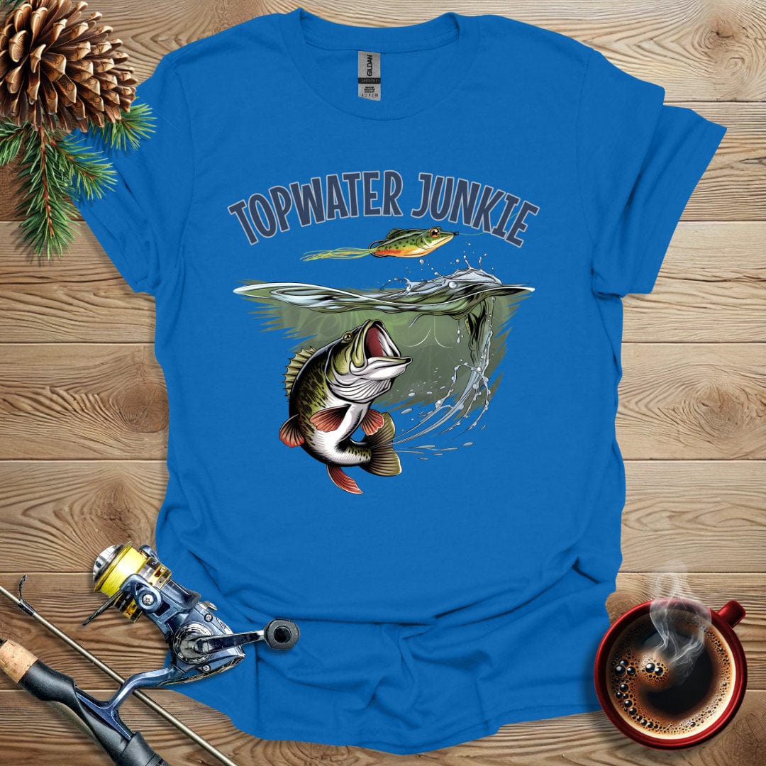 Printify T-Shirt Royal / S Top Water Junkies T-Shirt