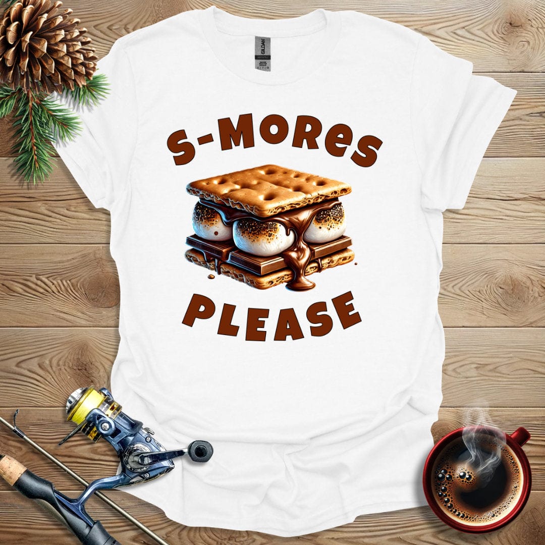 Printify T-Shirt S-mores Please T-Shirt