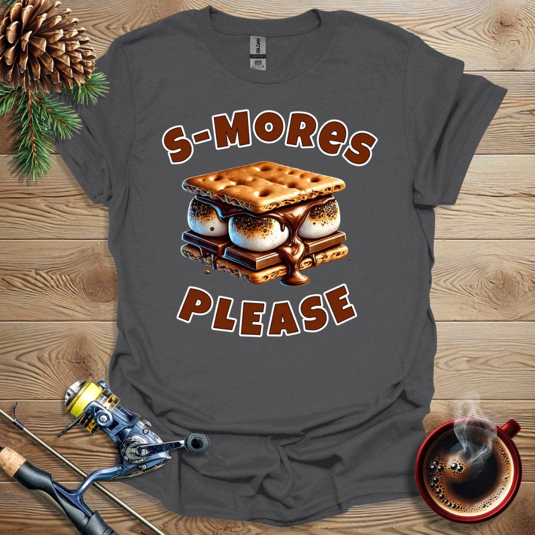 Printify T-Shirt S-mores Please T-Shirt