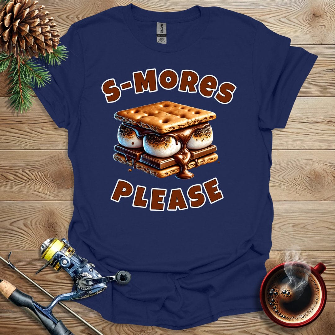 Printify T-Shirt S-mores Please T-Shirt
