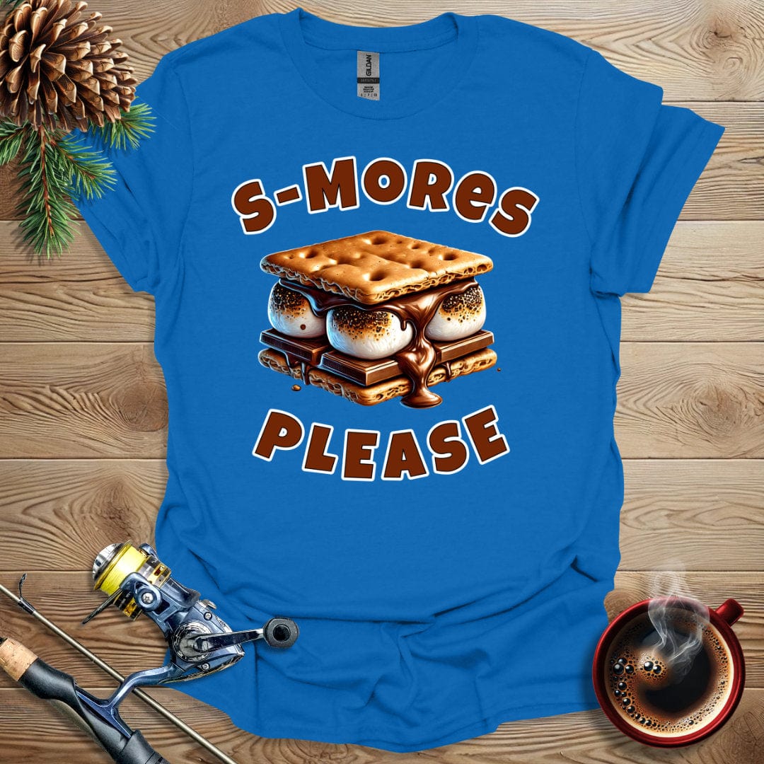 Printify T-Shirt S-mores Please T-Shirt
