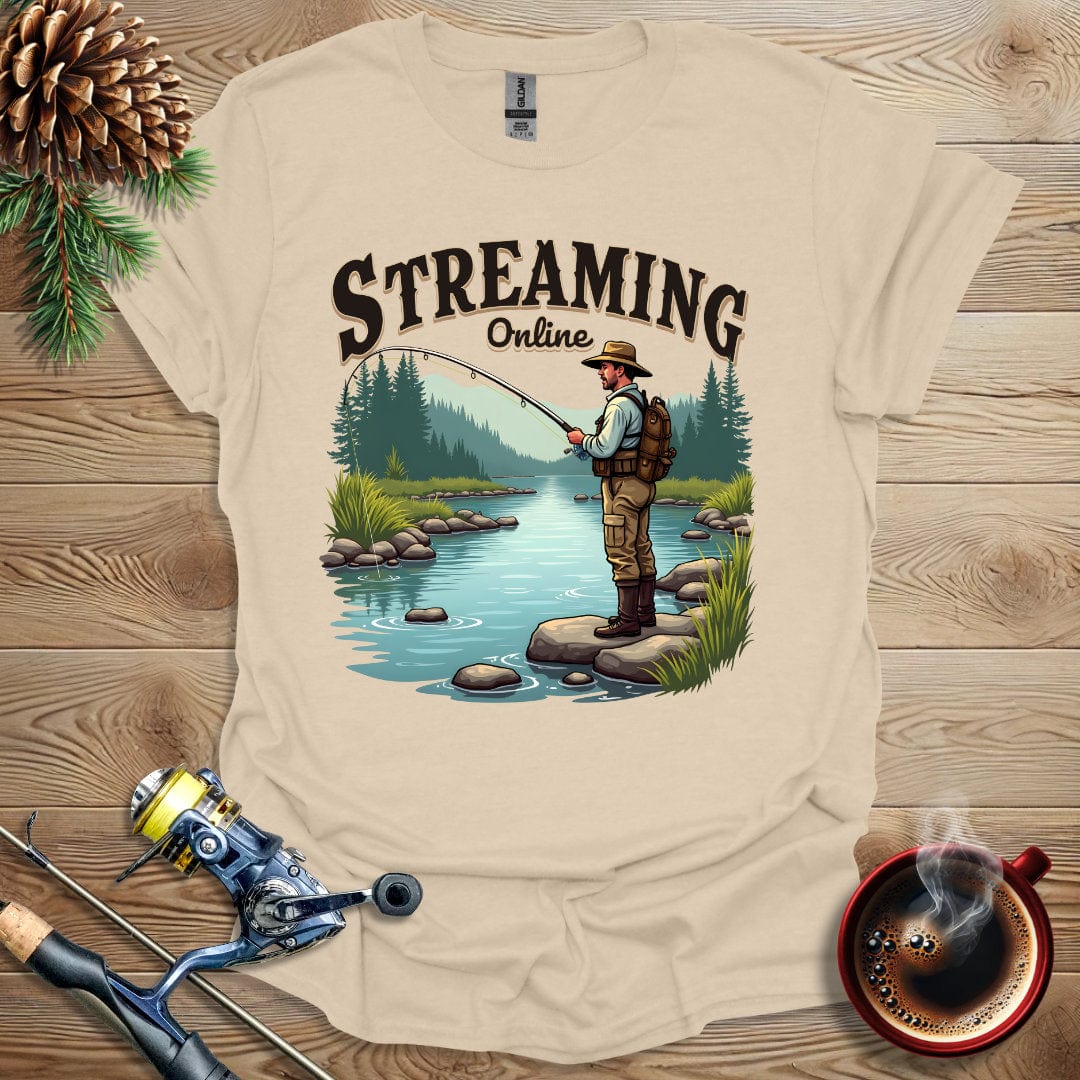Printify T-Shirt Sand / S Streaming Online T-Shirt