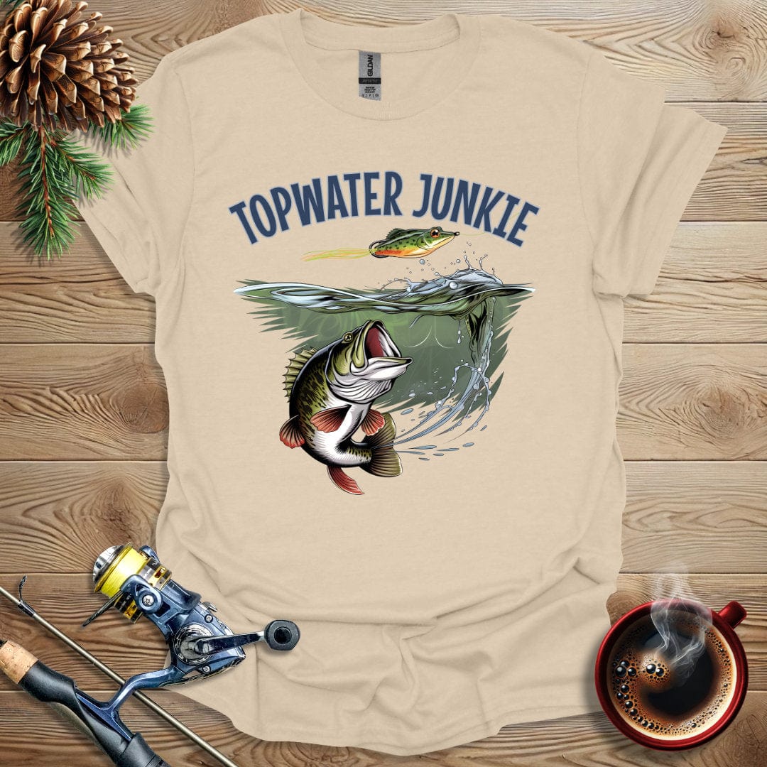 Printify T-Shirt Sand / S Top Water Junkies T-Shirt
