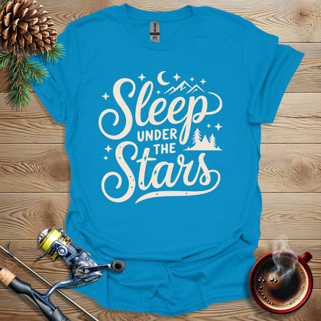 Printify T-Shirt Sapphire / S Sleep Under The Stars T-Shirt