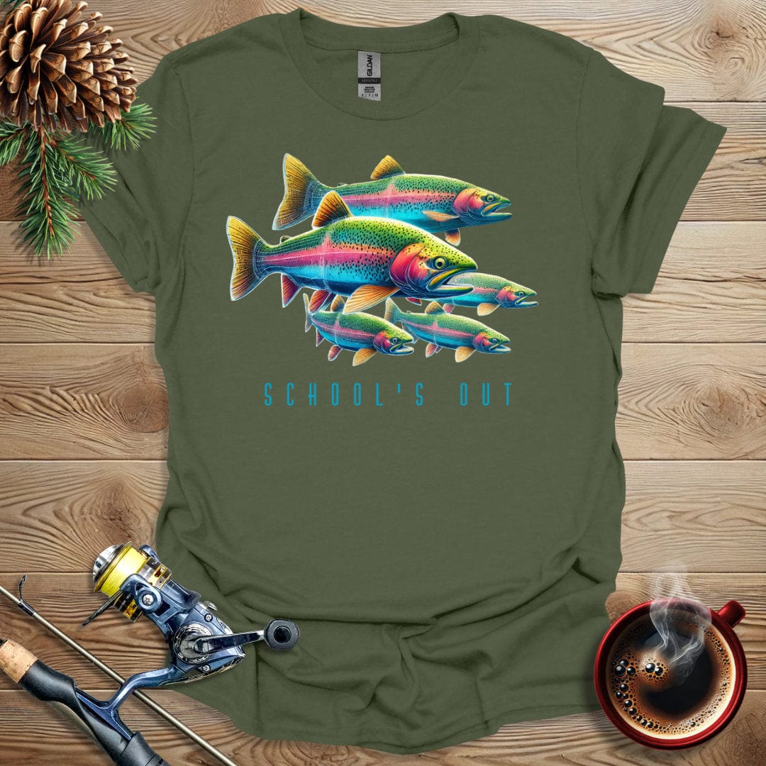 Printify T-Shirt School's Out T-Shirt