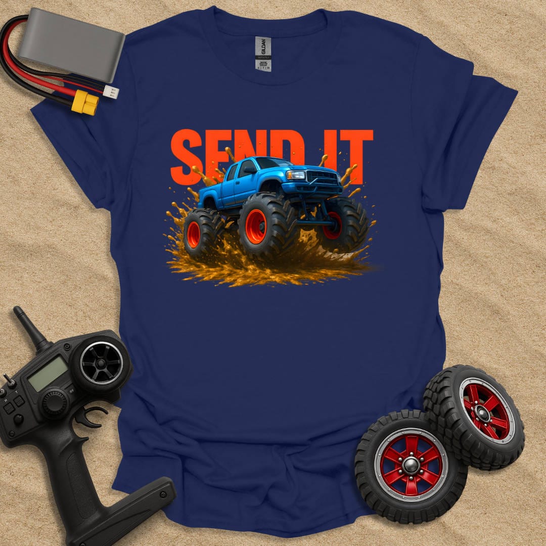 Printify T-Shirt Send It T-Shirt