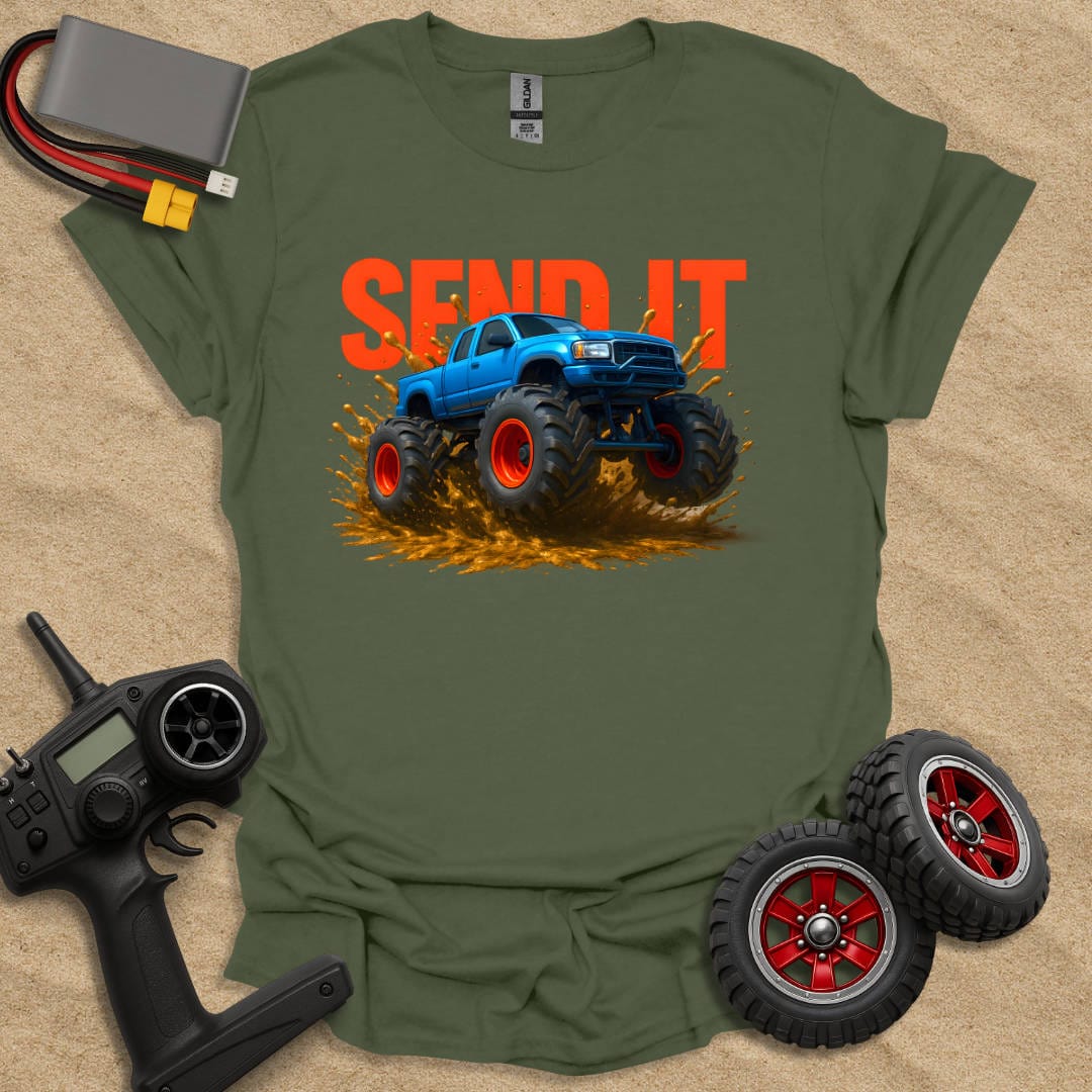 Printify T-Shirt Send It T-Shirt