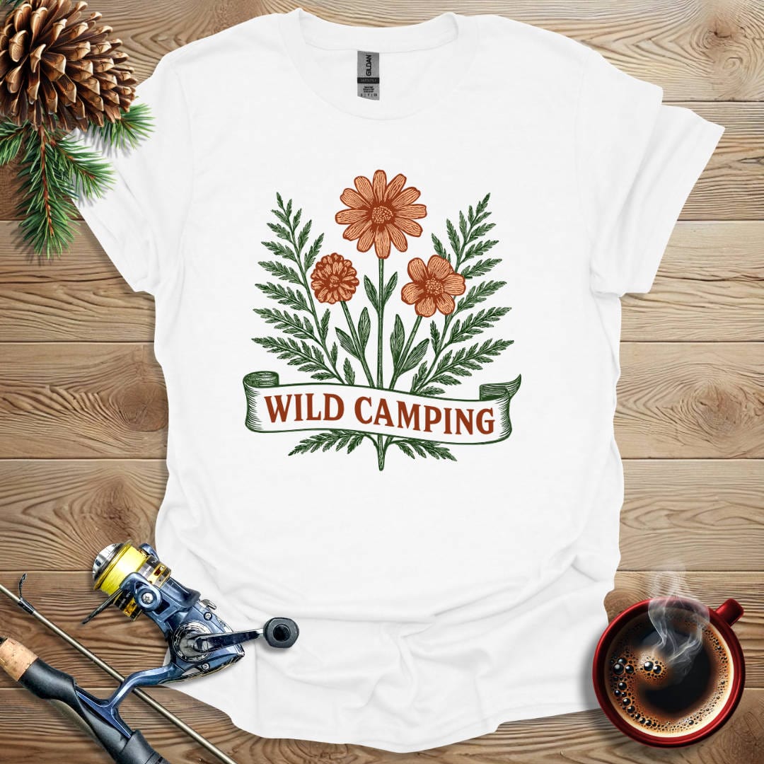 Printify T-Shirt Wild Camping T-Shirt