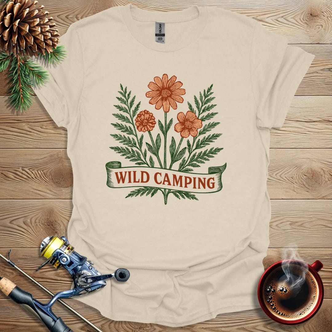 Printify T-Shirt Wild Camping T-Shirt