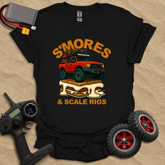 Printify T-Shirt Black / S S'mores & Trail Rigs T-Shirt