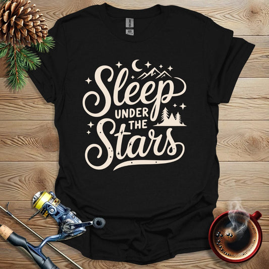 Printify T-Shirt Black / S Sleep Under The Stars T-Shirt