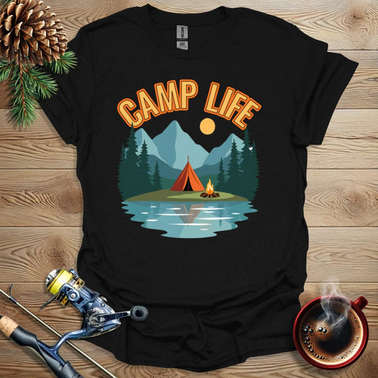 Printify T-Shirt Camp Life (Color) T-Shirt