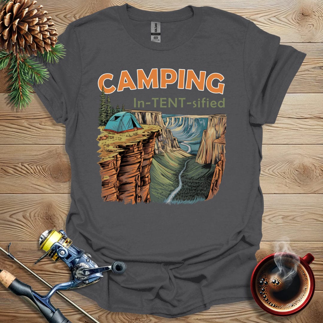 Printify T-Shirt Camping In-TENT-sified T-Shirt