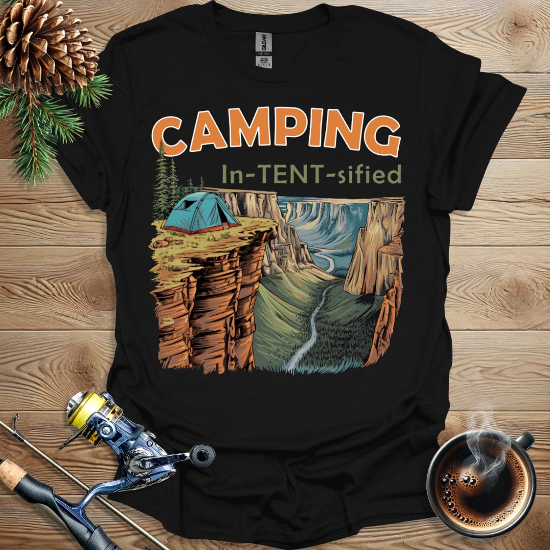 Printify T-Shirt Camping In-TENT-sified T-Shirt