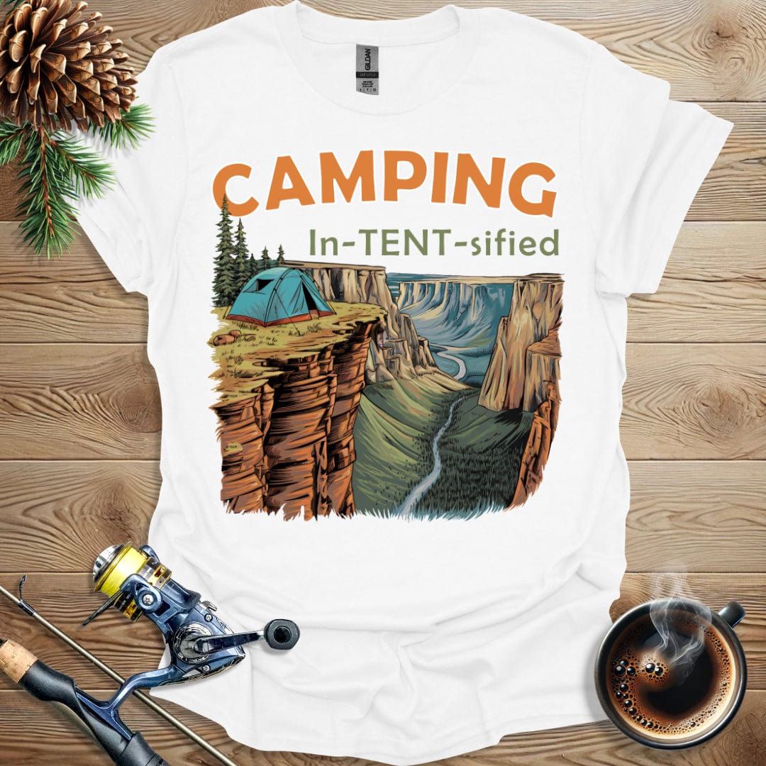 Printify T-Shirt Camping In-TENT-sified T-Shirt