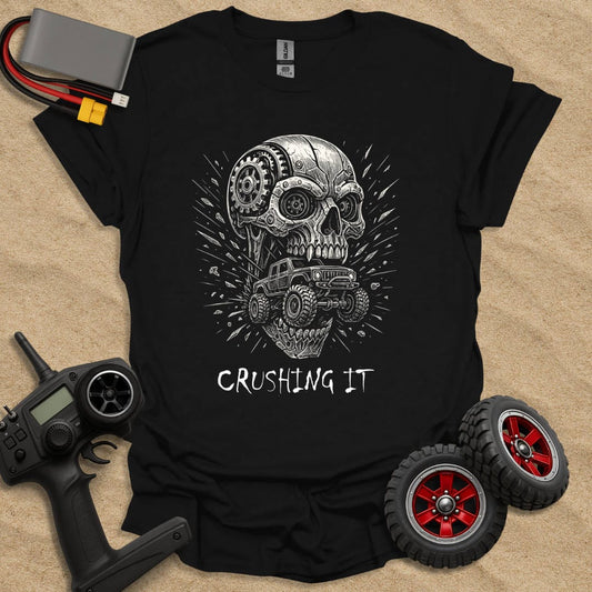 Printify T-Shirt Crushing It T-Shirt