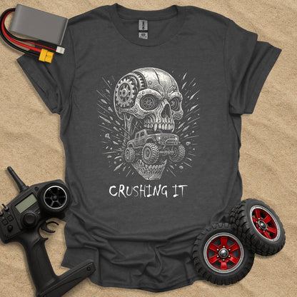 Printify T-Shirt Crushing It T-Shirt